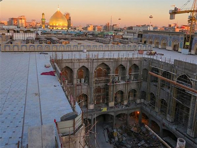 شاهکار معماری ایرانی در حرم علوی